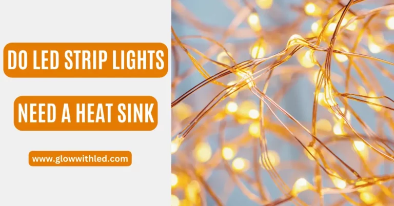 do led strip lights need a heat sink