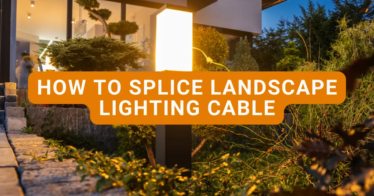 how-to-splice-landscape-lighting-cable